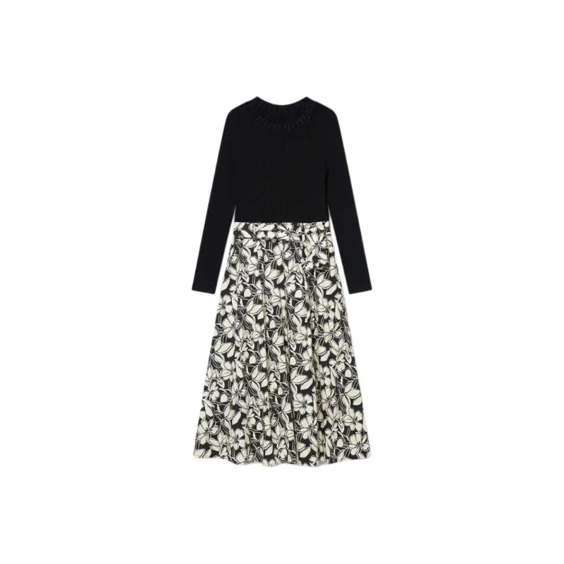 Goodland Long Sleeved Dresses Women's Black-0