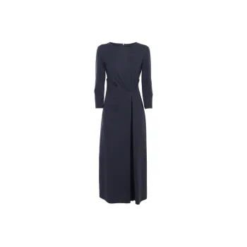 WEEKEND MaxMara Long Sleeved Dress Women's Marine Blue