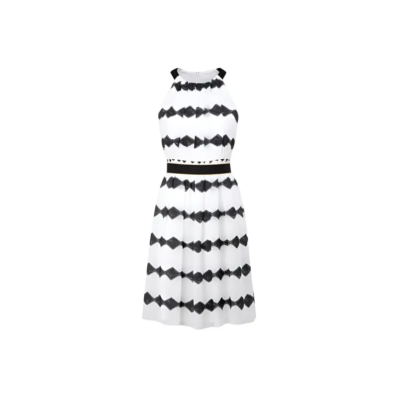 MaxMara Sleeveless Dresses Women's White-0