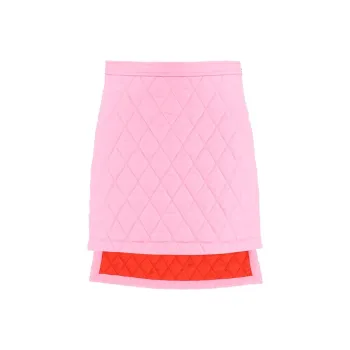 Burberry Casual Short Skirts Women's Pink