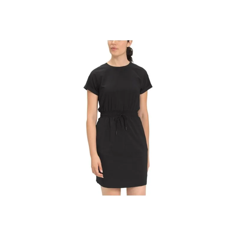 THE NORTH FACE NEVER STOP DRESS Short Sleeved Dresses Women's Black-0
