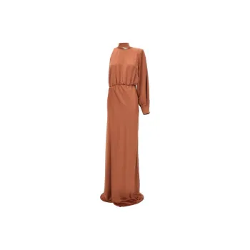 PINKO Ansonica Satin Maxi Dress