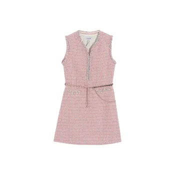 Bebe Sleeveless Dresses Women's Pink