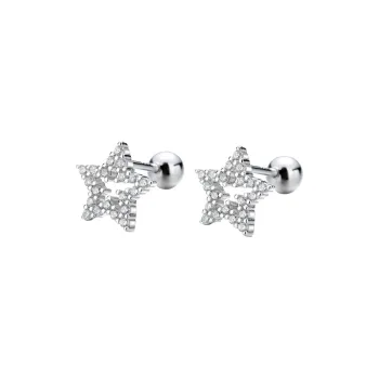 VIVIWELL S925 Silver Stud Earrings Women's