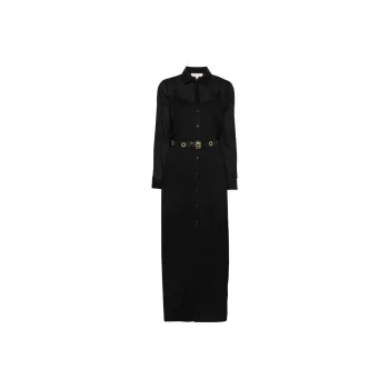 MICHAEL KORS FW24 Long Sleeved Dresses Women's Black