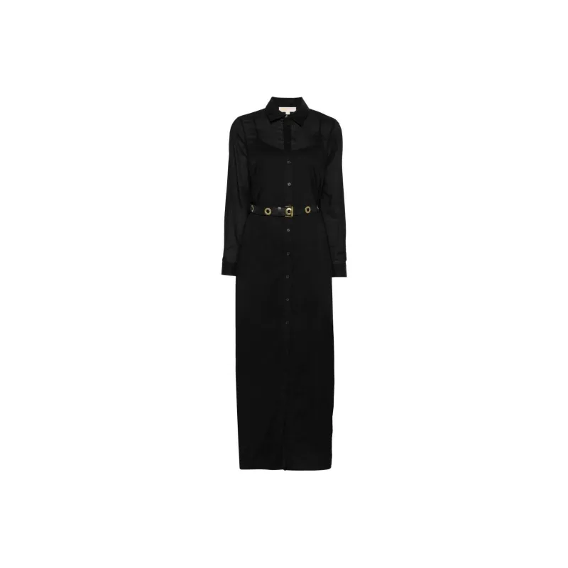 MICHAEL KORS FW24 Long Sleeved Dresses Women's Black-0