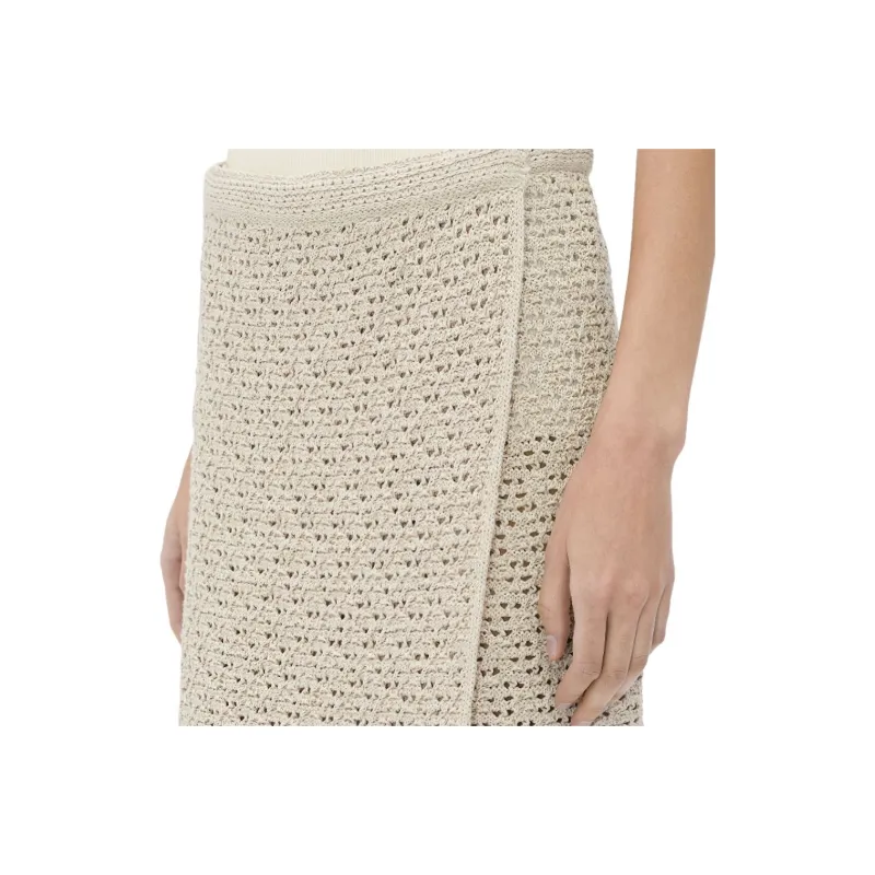 Bottega Veneta Crochet Knitted Skirt-4
