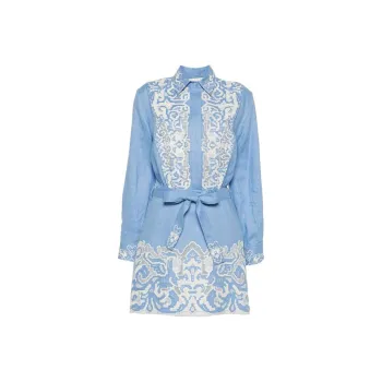 ALEMAIS Arion Linen Minidress