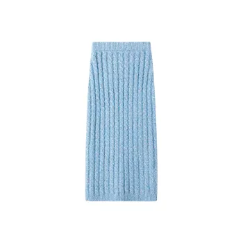 Ouyang Knit Long Skirts Women's