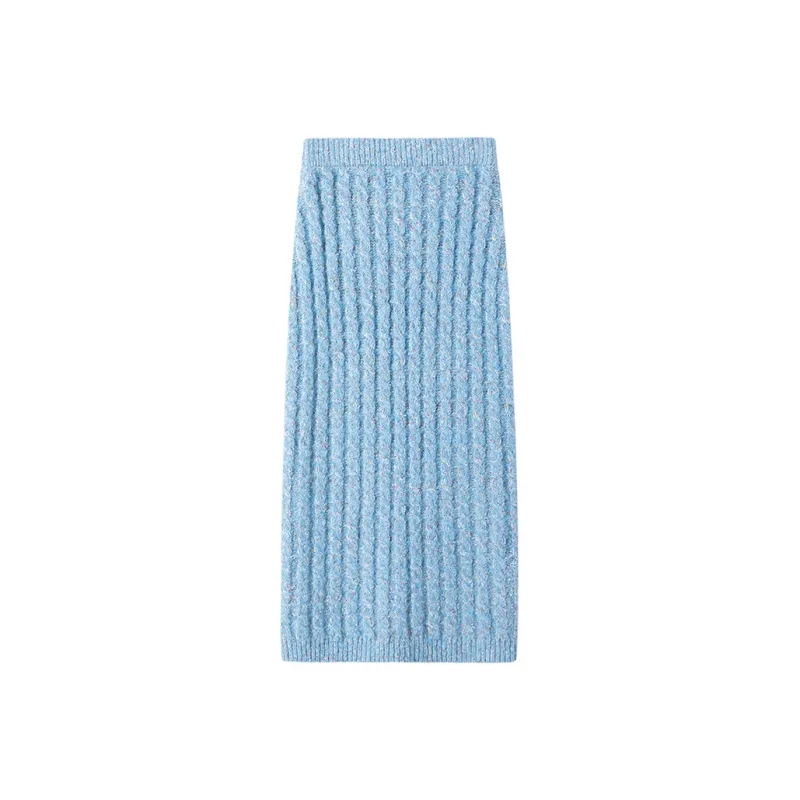 Ouyang Knit Long Skirts Women's-0