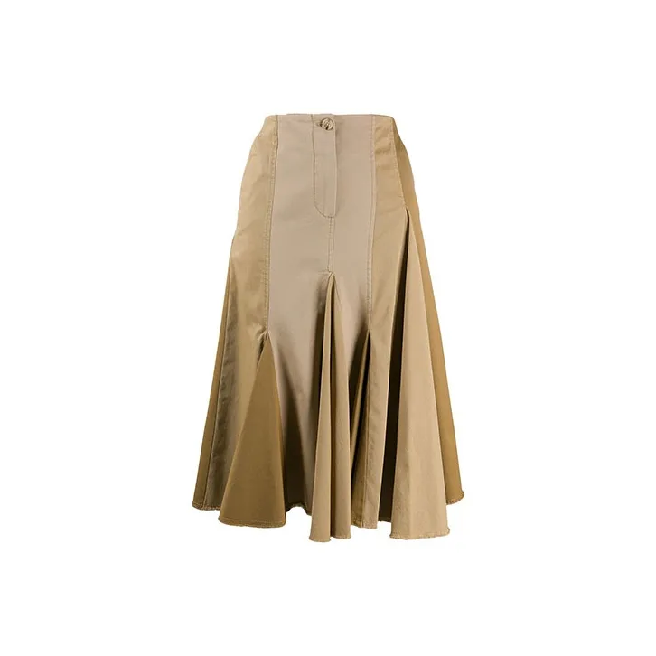 Lanvin Casual Long Skirts Women's Yellow-0