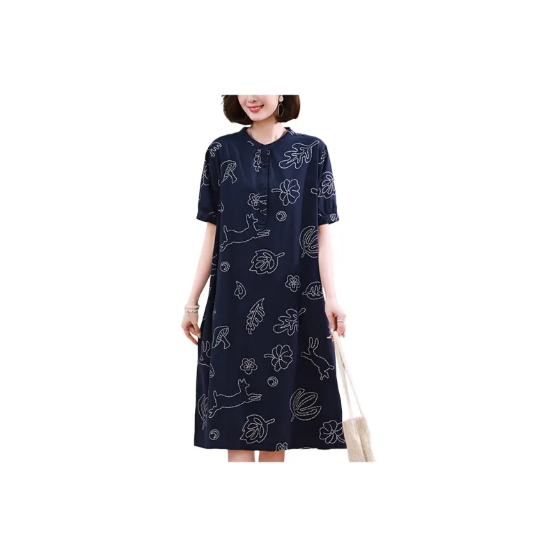 Mula Short Sleeved Dresses Women's-6