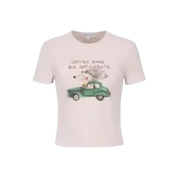 URBAN REVIVO T Shirts Women's Pink Purple