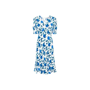 DVF Diane Von Furstenberg Jemma Crepe Midi Dress