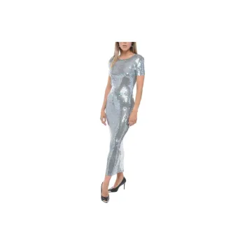 Maison Margiela Short-Sleeved Dresses Women's Sky Blue