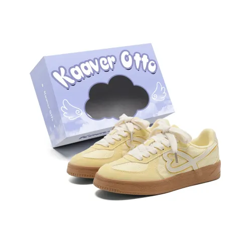 KAAVER OTTO Cushioning Abrasion Resistant Breathable Low Top Skateboard Shoes Women's