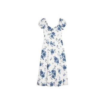 Hollister Short-Sleeved Dresses Women's Cloud White