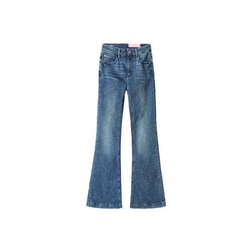 ABLE JEANS Women's Vintage Time And Space Blue