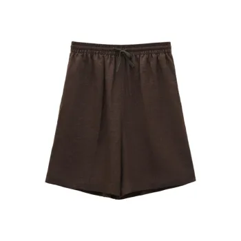 INSUN SS24 Casual Shorts Women's Coffee