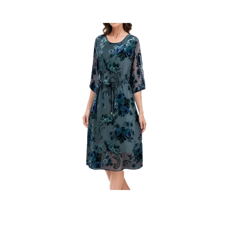 Mapping Long Sleeved Dresses Women's-0