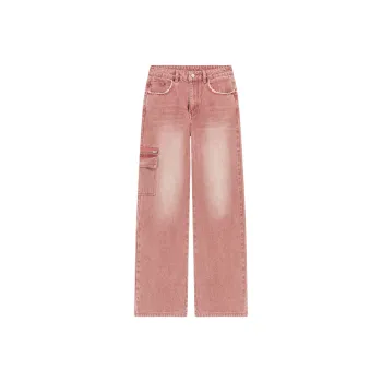 NO ONE ELSE Jeans Women's Gray Pink