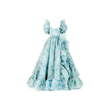 Selkie Collection Short-Sleeved Dresses Women's Blue