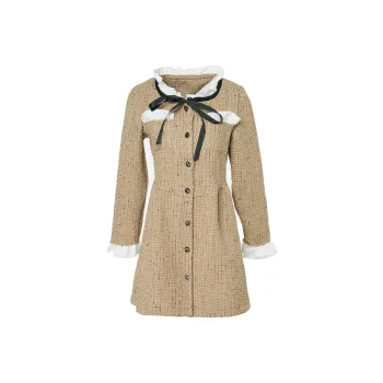 BEAUTIFUL CONFESSION Long Sleeved Dresses Women's Khaki