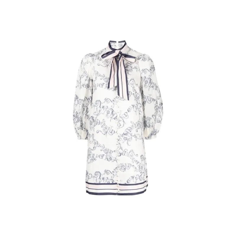 Zimmermann Long-Sleeved Dresses Women's White-0