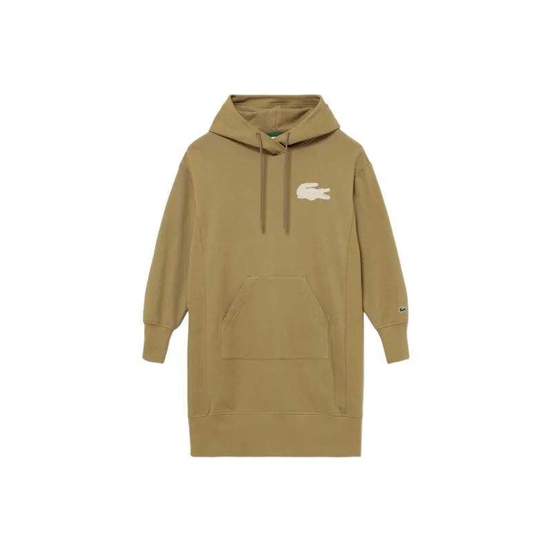 LACOSTE Long Sleeved Dresses Women's Brown-0