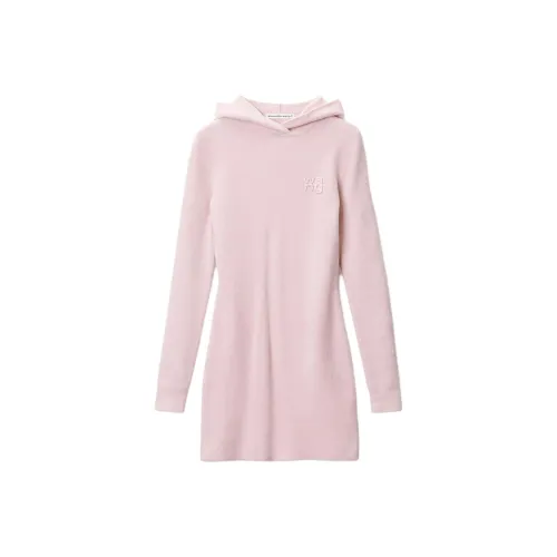 Alexander Wang FW24 Long Sleeved Dresses Women's Light Pink