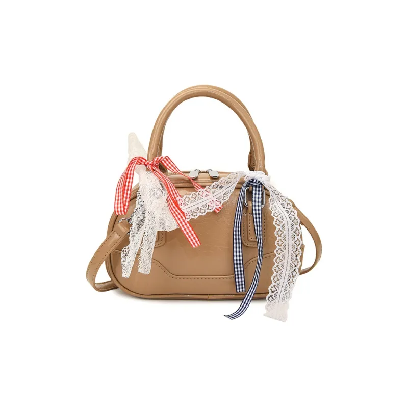 RIVMIND PU One Shoulder Handbag Women's White/Black/Pink/Red/Khaki/Green-9