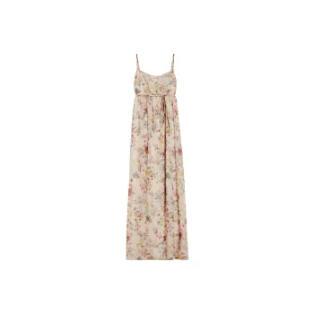 WEEKEND MaxMara All Over Floral Printed Sleeveless Dress