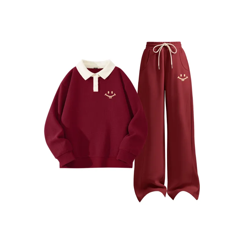 MINISO Sweatshirt Sets Women's-8