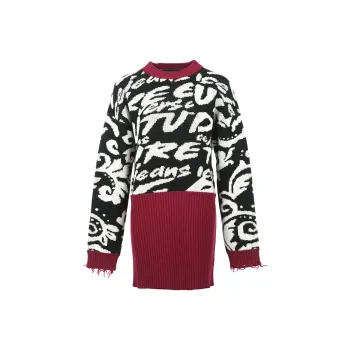 VERSACE JEANS COUTURE Long Sleeved Dresses Women's Multicolor
