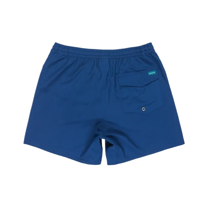 Quiksilver Surfsilk Solid 16 Swimming Shorts Men's Blue-1