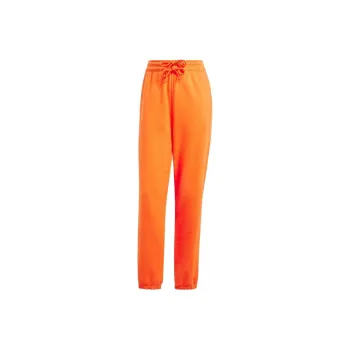 Adidas Knitted Sports Pants Women's Orange