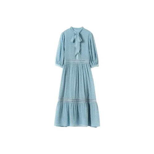 SNOWFORTE Long Sleeved Dresses Women's