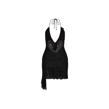 I.AM.GIA VIRA MINI DRESS Slip Dress Women's Black