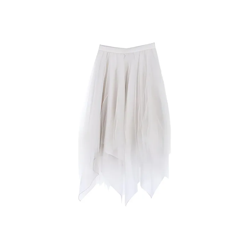 MARC LE BIHAN Casual Long Skirts Women's Pearl White-0