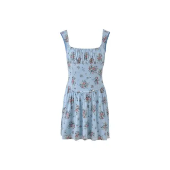 Tiger Mist MARIANNA DRESS Slip Dresses Women's Light Blue