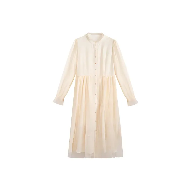 ZIHAN Long Sleeved Dress Women's-0