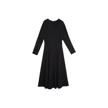ELLE Long Sleeved Dress Women's Black