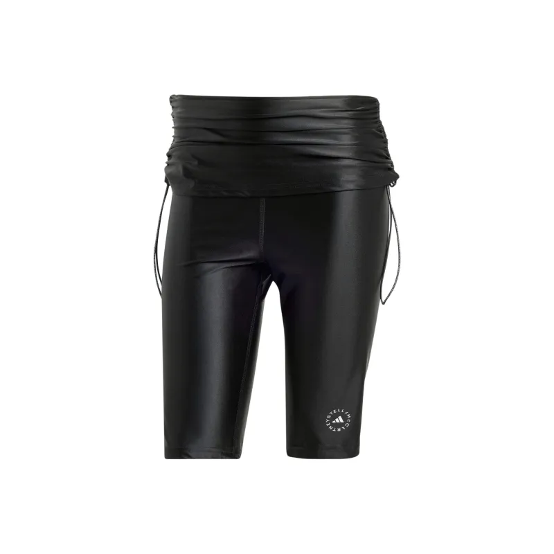 Adidas By Stella Mccartney Drawstring Cycling Shorts-0