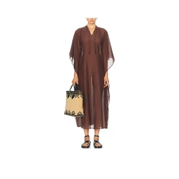 BODE Long-Sleeved Dresses Women's Brown