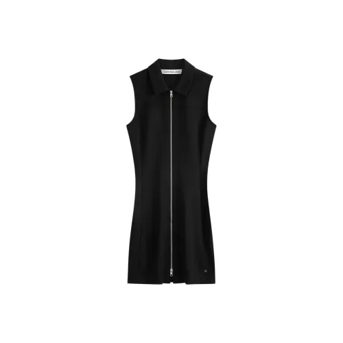 CALVIN KLEIN Sleeveless Dress Women's Space Black