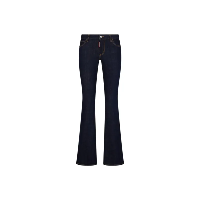DSQUARED 2 Logo Tag Flared Jeans-0