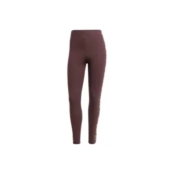 Adidas Free Shipping With AdiClub Essentials 3-Stripes Animal Print Leggings