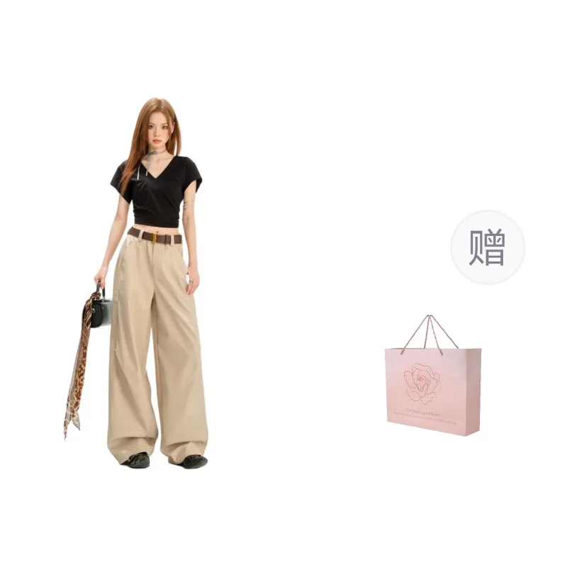ZAZN Casual Pants Women's Black-12