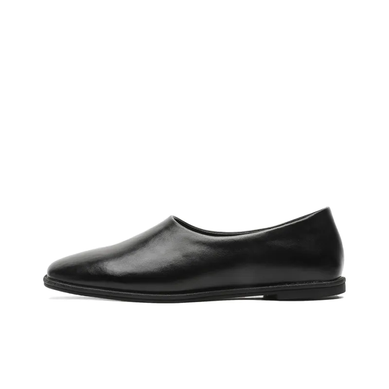 MUYI Low Top Casual Shoes Unisex Black-0