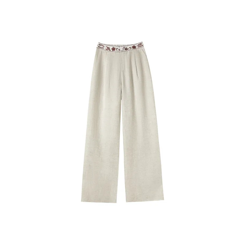 Ning Cai Yuer Casual Pants Women's-14